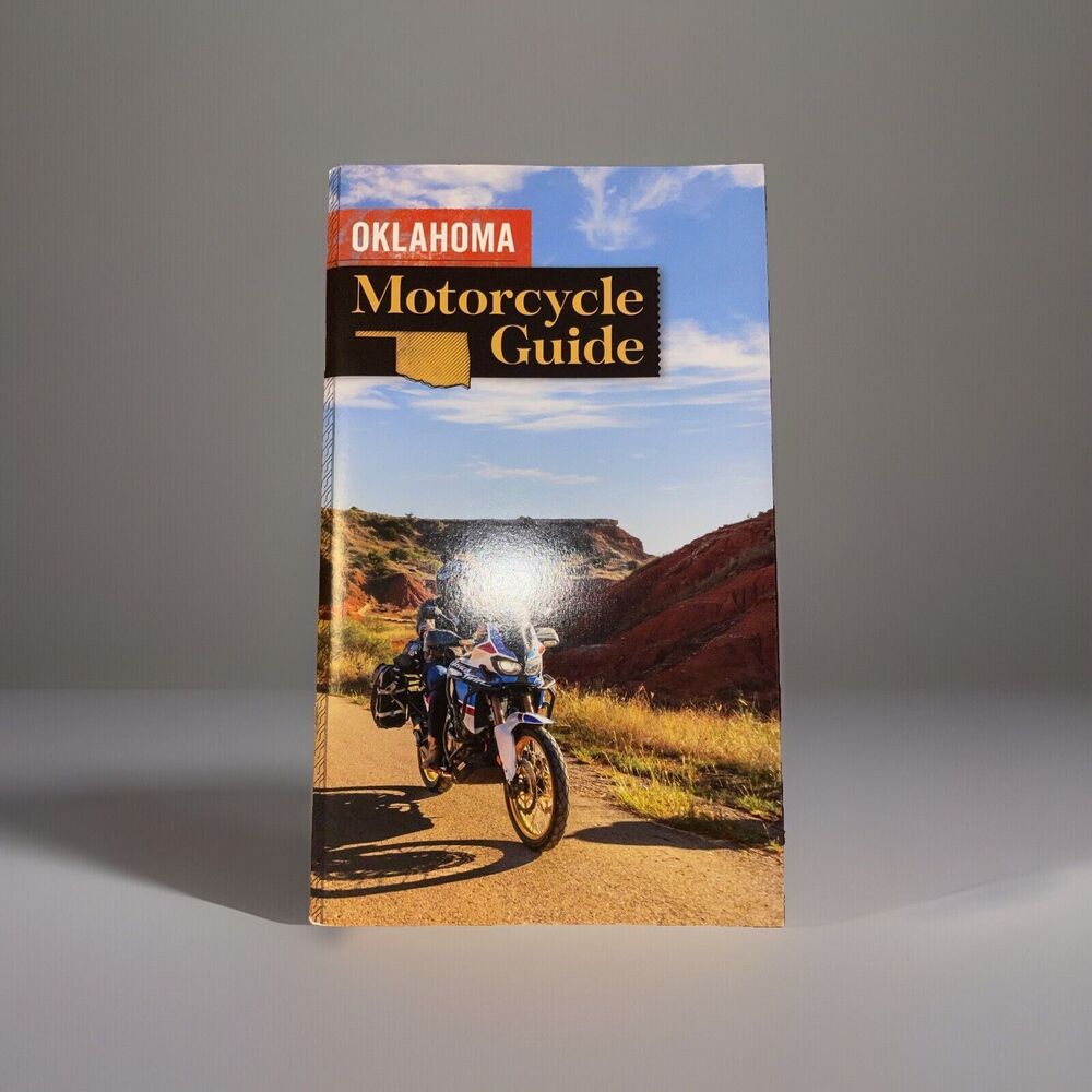 Oklahoma Motorcycle Guide Travel Booklet Maps Attractions Points Of Interest
